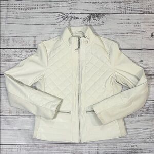 Kenneth Cole New York Women’s faux leather jacket. Medium